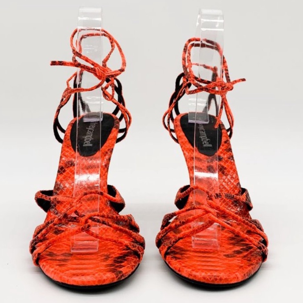 Nwot Jeffrey Campbell Numerical Python Strappy Sa… - image 2